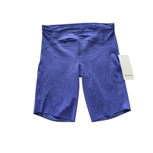 NWT Lululemon Womens Charged Indigo SenseKnit High-Rise 10" Running Shorts Sz 12 - Picture 6 of 16